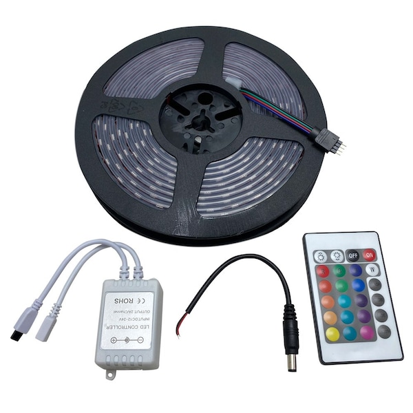 Marine Sport Lighting 16Ft (5M) Flexible Strip Light W/ Clear Ip67 Waterproof Sleeve (Rgb MS16FTWSTRIP-RGB - main